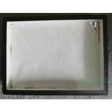 GABLOTA ENTOMOLOGICZNA OKLEINOWANA OSZKLONA 40/30cm z wyścieleniem (używana)5